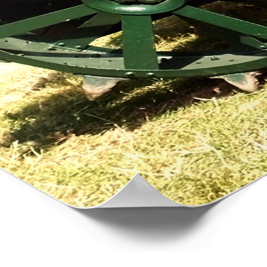 Poster TRACTEURS vintages (Coin)