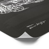 Poster Tractor 1919 Patent Art Chalkboard (Coin)