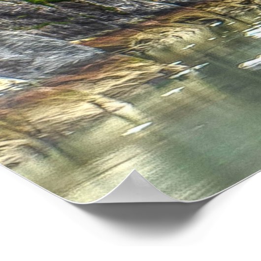 Poster Tracy Arm, Alaska (Coin)