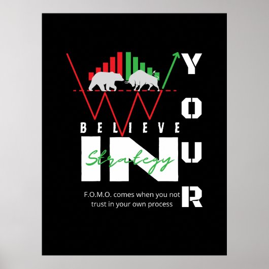 Poster Trade Motivation | Bullish | Pattern (Devant)