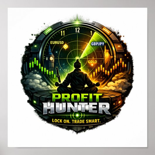 Poster Trading - Chasseur de Profit (Devant)