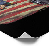 Poster Tradition américaine sauvagine Chasse au canard Ch (Coin)