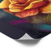 Poster Tradition d'acceptation : Femme dans le maquillage (Coin)