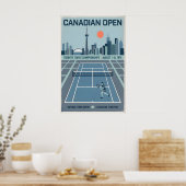 Poster Tradition de tennis de Toronto (Cuisine)