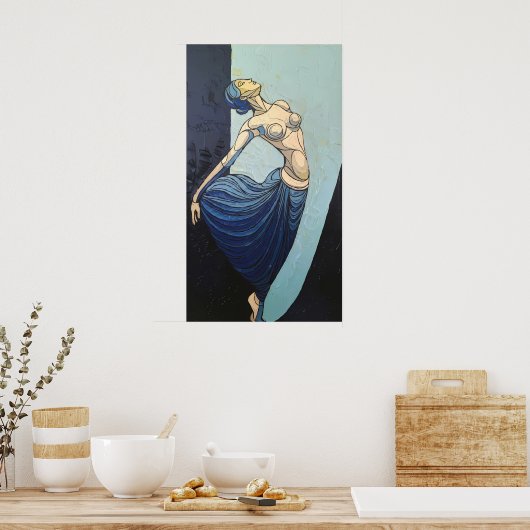 Poster Tradition moderne : Élégance dans chaque AVC (Cuisine)