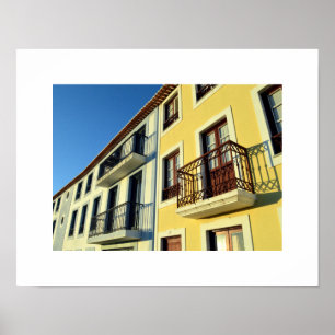 Poster Traditional Houses: Angra do Heroismo, Azores
