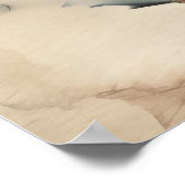 Poster Traditional Watercolor Castle (Coin)