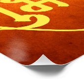 Poster traditionnel Laxmi Mata (Coin)