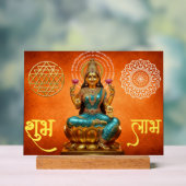 Poster traditionnel Laxmi Mata (Neutre)