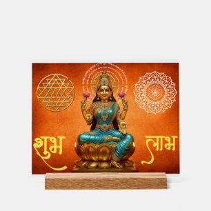 Poster traditionnel Laxmi Mata
