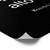 Poster Traductions d'alto (Coin)