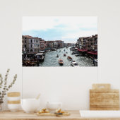 Poster Trafic à Venise (Cuisine)
