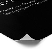 Poster Trahison Tre45sur l'approche désespérée (Coin)