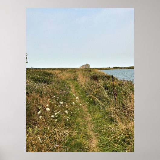 Poster Trail at Cape Blanco (Devant)