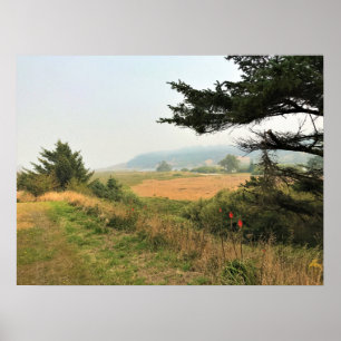 Poster Trail at Cape Blanco