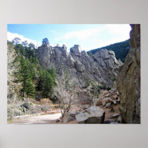 Poster Trail dans le comté de Jefferson, Colorado