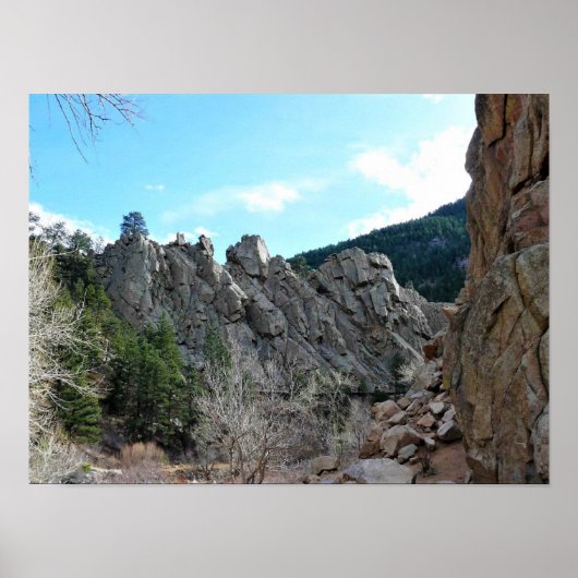 Poster Trail dans le comté de Jefferson, Colorado (Devant)