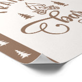 Poster Trail Mix Bar One Joyeux anniversaire Camper (Coin)