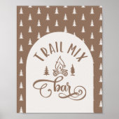 Poster Trail Mix Bar One Joyeux anniversaire Camper (Devant)