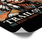 Poster Trail Of Tears Memorial Amérindien (Coin)