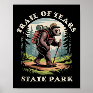 Poster Trail Of Tears State Park, Montagnes du Missouri R