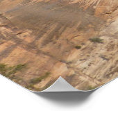 Poster Trail to Angels Landing in Zion National Park (Coin)