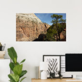 Poster Trail to Angels Landing in Zion National Park (Bureau à domicile)