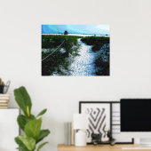 Poster Trail vers la superbe plage de Siesta Keys (Bureau à domicile)