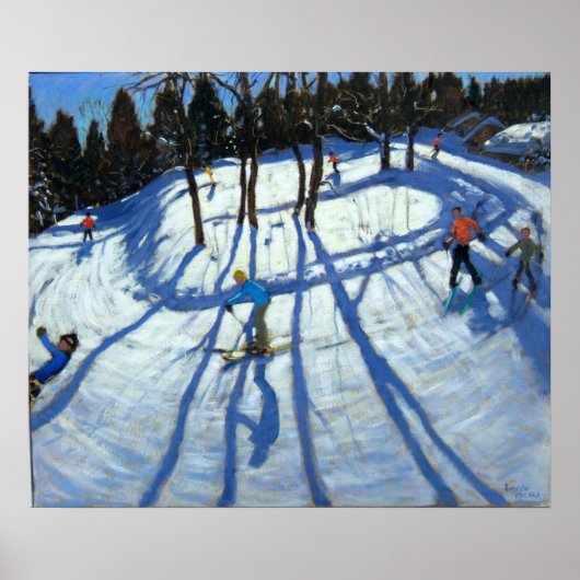 Poster Trail Winding Morzine (Devant)