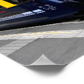 Poster Train à bahn Berner Oberland (Coin)