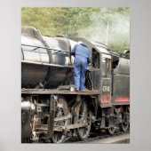 POSTER TRAIN À VAPEUR (Devant)