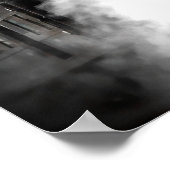 Poster Train à vapeur (Coin)