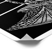 POSTER TRAIN À VAPEUR (Coin)