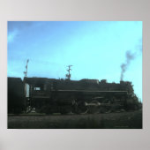 Poster Train à vapeur (Devant)