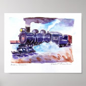 Poster train à vapeur02 (Devant)
