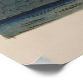 Poster Train à vapeur à la côte Takanawa, panneau Tokyo 3 (Coin)