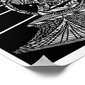 POSTER TRAIN À VAPEUR PAR BARRY COOKE (Coin)