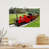 Poster Train à vapeur Zebedee (Cuisine)