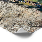 Poster Train abandonné Trestle Royersford PA (Coin)