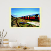 Poster Train Alderney (Cuisine)