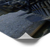 Poster Train antique (Coin)