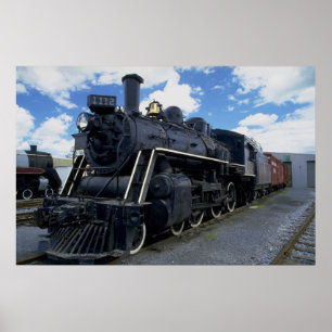 Poster Train antique