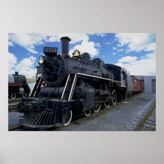 Poster Train antique (Devant)