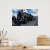 Poster Train antique (Cuisine)