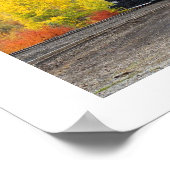 Poster Train arrivant à Silverton (Coin)