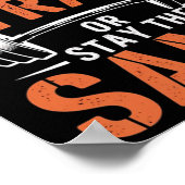 Poster Train Avec Soudure - Motivation Fitness Muscle (Coin)