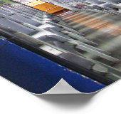 Poster Train Carriage Thaïlande ... Asie du Sud-Est (Coin)