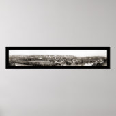 Poster Train & City Lynchburg Photo 1915 (Devant)