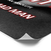 POSTER TRAIN COMME UN HOMME MAD - GUERRE (Coin)