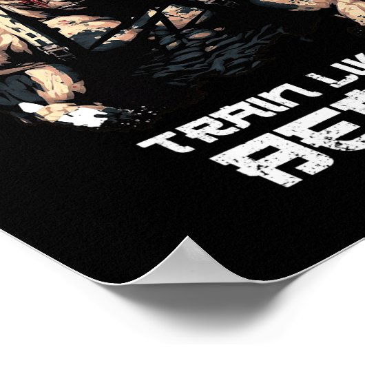 Poster Train comme un MIXED MARTIAL ART de Grappling Jiu  (Coin)